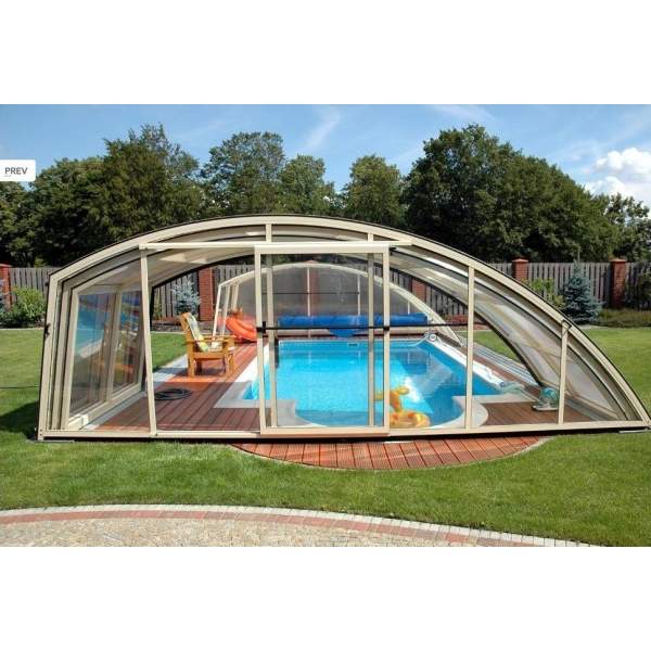 Павильон для бассейна 11,9х4(4,75)х2,3м. Равена IPC (рис.2)