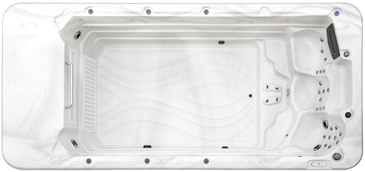 Плавательный спа бассейн NordicSpa Oslo Turbo (Осло) (рис.2)